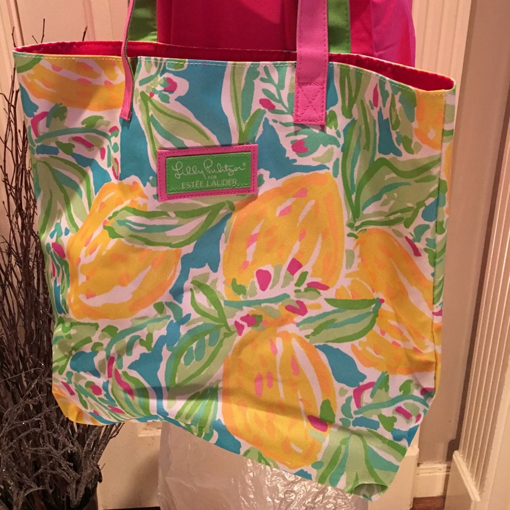 New Lily Pulitzer for Estée Lauder tote bag
